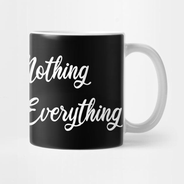expect nothing appreciate everything by mdr design